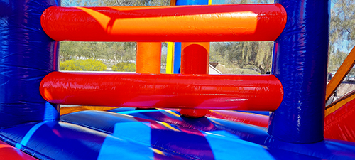 5 in 1 inflatable waterslide combo