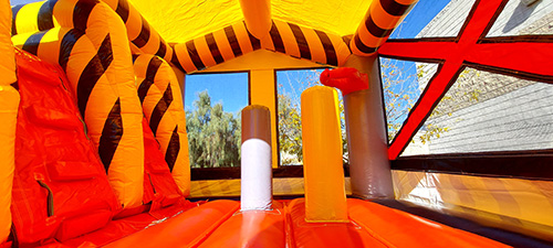 Caution Zone inflatable double combo