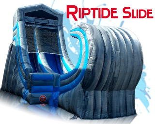 Riptide inflatable waterslide