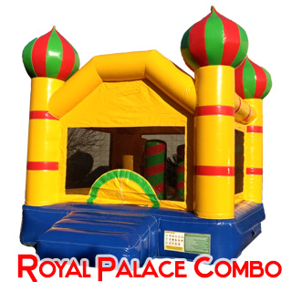 Royal Palace Combo Bounce House
