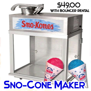 Sno Cone machine rental