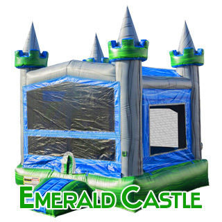 Emerald Castle Combo Bounce House