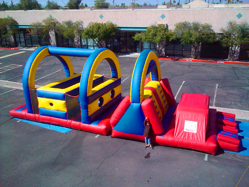 Fun Run Inflatable Obstacle Course