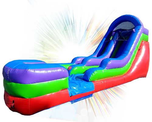 The Fun Splash inflatable waterslide