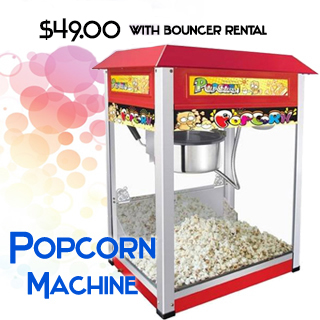Popcorn machine rental