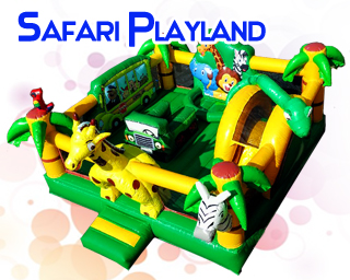 Safari Inflatable Playground