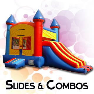 Inflatable Slides and Bounce Combos