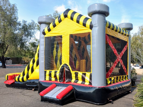 Caution Zone inflatable double combo