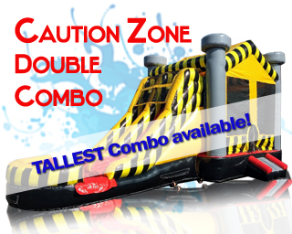 Caution Zone Double Waterslide