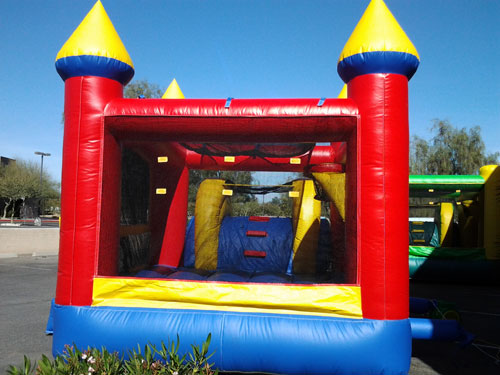 Double Inflatable Waterslide