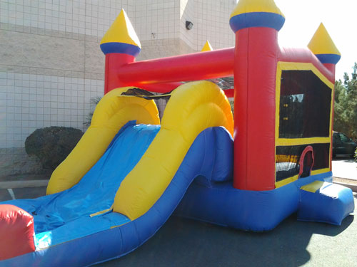 Double Inflatable Waterslide