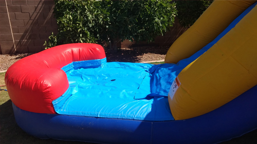 Double Inflatable Waterslide