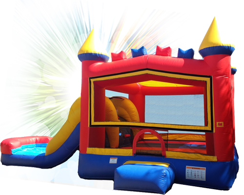 Double Inflatable Waterslide