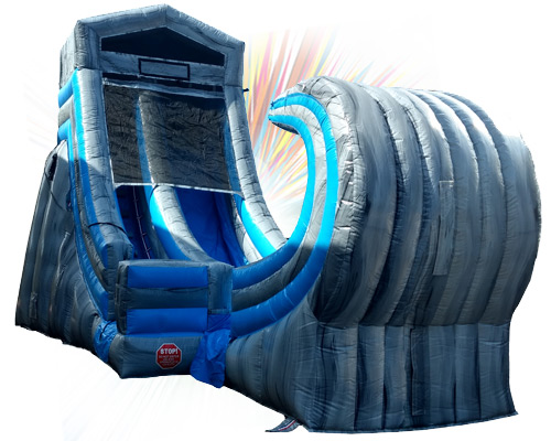 Riptide slide inflatable slide