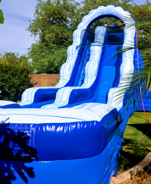 SuperSplash Inflatable Waterslide Combo