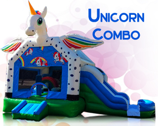 Inflatable Unicorn Combo