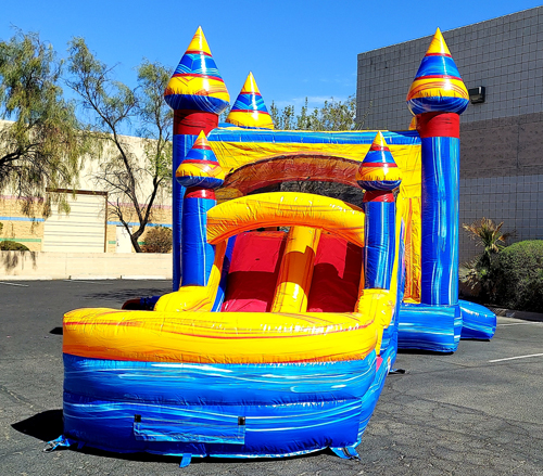 Double Inflatable Waterslide