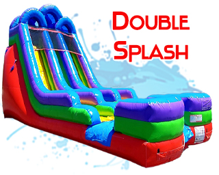 Double Splash Waterslide