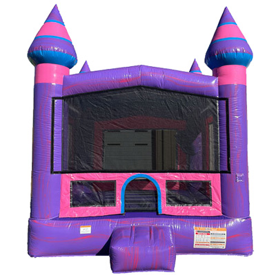 Pink Castle Bounce House Jumper