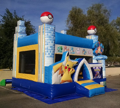 Pokemon Deluxe bounce house jumper