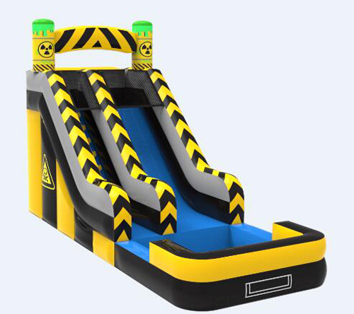 The Meltdown inflatable waterslide