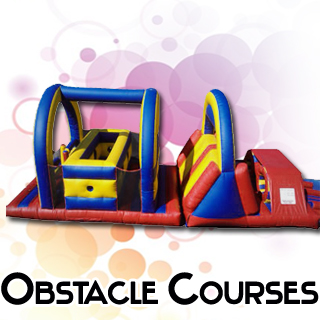 Inflatable obstacle courses