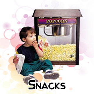 Popcorn machine sno cone maker rental