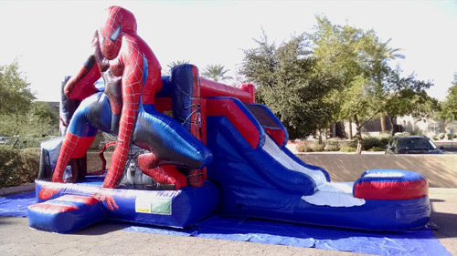 Spiderman Combo bouncer slide