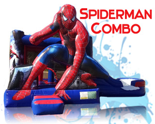 Spiderman combo water slide