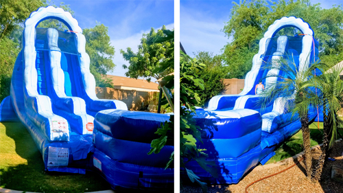 SuperSplash Inflatable Waterslide Combo