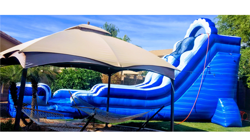 SuperSplash Inflatable Waterslide Combo