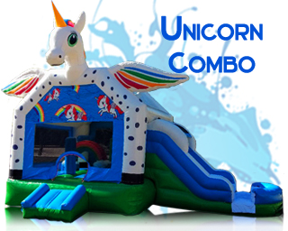 Unicorn Combo Water Slide